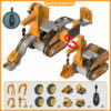 2154acceb03eb80d Kids Engineering Vehicle Electric Drill Tool Toys Match Children Educational Assembled Sets Tools For Boys Nut Building Gift