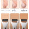Electric File Grinder Callus Dead Skin Remover USB Recharge Waterproof Pedicure Foot Care Tool for Hard Cracked Clean