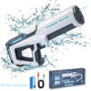 Automatic absorbing electric gun, outdoor beach swimming pool entertainment, adult and children's water gun