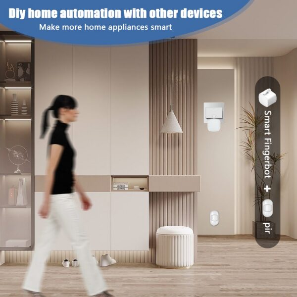 Tuya Finger Robot Switch Home Bluetooth-compatible Mechanical Arms Bot Button Pusher Smart Life App Voice Control