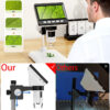219b81b3bbb1e847 4.3 Inch Digital 1080P 50-1000x Coin Microsco 2000mAh Soldering Microscope for Electronics Repair PCB PC Laptop