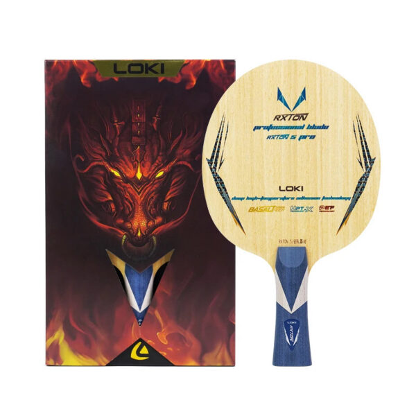 21bf36ee2e5b0181 LOKI RXTON 5 Pro Province Table Tennis Blade Built-in Basalt Fiber Carbon 5 Wood 2 Carbon Ping Pong Racket Arc & Fast Attack