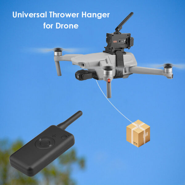 21c48e7f32f0122a Drone Thrower Air Drop System for DJI Mavic 2/Pro/Air 2/Air/FIMI X8SE Remotely Delivery Airdrop Fishing Life Rescue