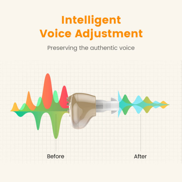 Aid Rechargeable Device ITE Ear Hearing Aids The Elderly Audifonos Sound Amplifier for Deafness