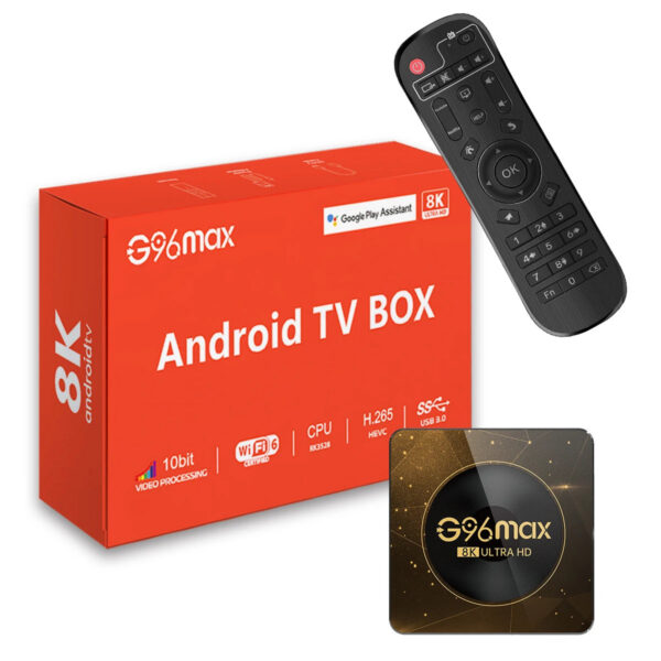 21cb90ac3f684960 Android 13 8K Ultra HD Smart TV Box Wifi6 Fast Stable Transmission Media Player 4GB64GB Large Memory Netflix Youtube ATV MAXA13