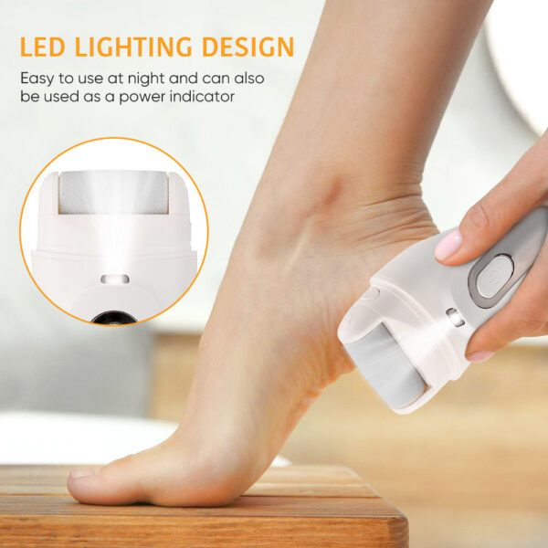 New Cross-border Electric Grinder Dead Skin Excicure Light Digital Display Peeling hine Callouse and Foot Waterproof