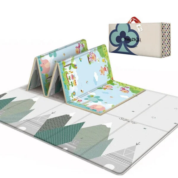 22047719b56b5593 New Waterproof Play Baby Room Decor Home Foldable Child Crawg Mat Double-sided Kid Rug Foam Carpet Game Playmat Gift