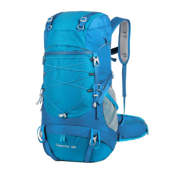223f732a44221c8c WESTTUNE 50L Hiking Backpack with Rain Cover Multifunctional Mountaineering Bag Outdoor Rucksack for Travel Trekking Camping