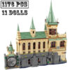1176Pcs Chamber of Secrets Model Building Blocks Children's Educational Toys Christmas Birthday Gifts Compatible with 76389