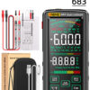 2264c9810f9ce5c5 ANENG 683 Smart Multimeter High-end Touch 6000 Counts Multimetro Test Rechargeable Multitester AC/DC Voltage Tester Current Tool