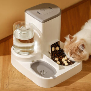 2274ca1b885f5fa5 Automatic and Feeding Device, Dog Basin, 2-in-1 Water Dispenser, Cat Bowl, Pet Supplies
