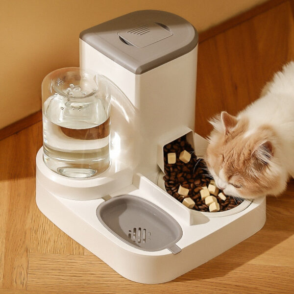Automatic and Feeding Device, Dog Basin, 2-in-1 Water Dispenser, Cat Bowl, Pet Supplies