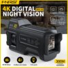 227ce6aa7da96b1b FNIRSI Telescope NVS-20 4K HD Monocular Night Vision Goggles 6X Digital Zoom 300m Hunting Camping Scope Day and Night Dual Use
