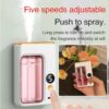 2280facaad23310c Automatic Diffuser Aromatherapy Car Perfume with Display Essential Oil Humidifier Bathroom Deodorization Air Freshener Jasmine