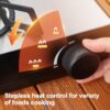 22a021654805ff3c Odoland Portable Camping Stove 2200W Camp Stove Lightweight Butane Gas Stove for Camping Cooking Outdoor Backpacking and Picnic (Black)