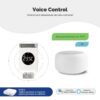 22a958c80566c224 MOES Tuya Smart Wifi/ZigBee Thermostatic Radiator Valve TRV Programmable App Remote Temperature Controller with Alexa GoogleHome