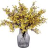 22af9fea956c990e Momkids 6 Pcs Babys Breath Bulk Artificial Faux Silk Flower Gypsophila Bouquet Winter Real Touch Fake Floral for Office Kitchen Wedding Restaurant Centerpieces Christmas Party Decor (White)