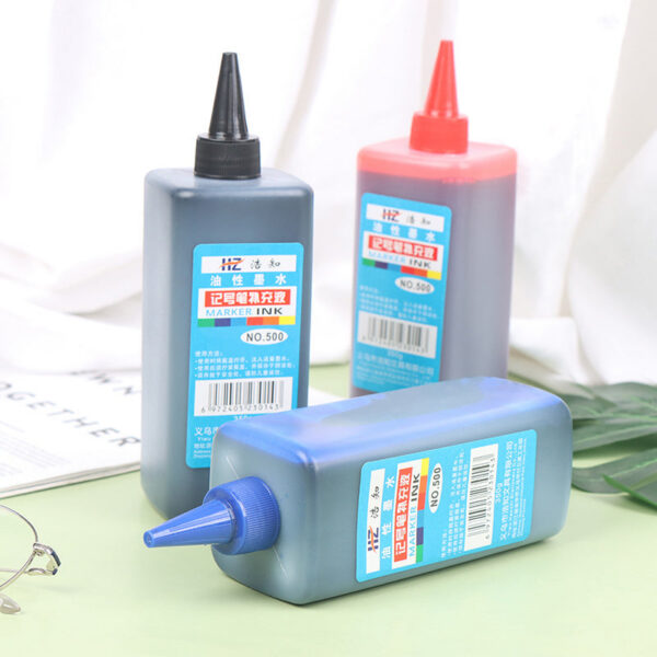 22b449d707a5a3bb 500ml Permanent Dry Graffiti Oil For Marking Pen Add Ink, Smooth And Easy To Use Stationery