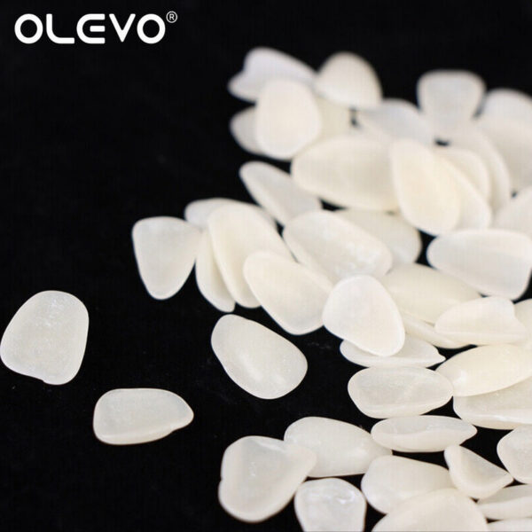50Pcs Dental Temporary Crown Ultra-Thin Resin Teeth Veneers Whitening Porcelain Upper Anterior Tooth Repair Dentistry Oral Care