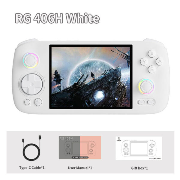 22beda482f9bd4ce ANBERNIC RG406H RG 406H Handheld Game Console 4inch IPS Multi-touch Screen Retro Video Games Players Support 5G WIFI FOTA Update