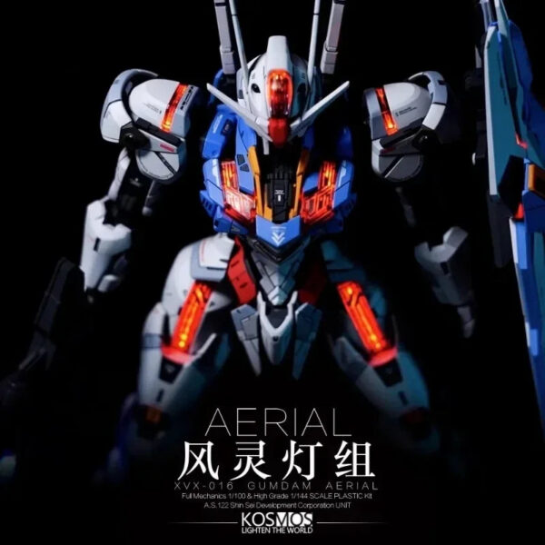 In Stock KOSMOS Light World FM 1/100 Aerial Gundam Funnel RGB Led Matrix Magic Light Set Action Toy Figure Gift