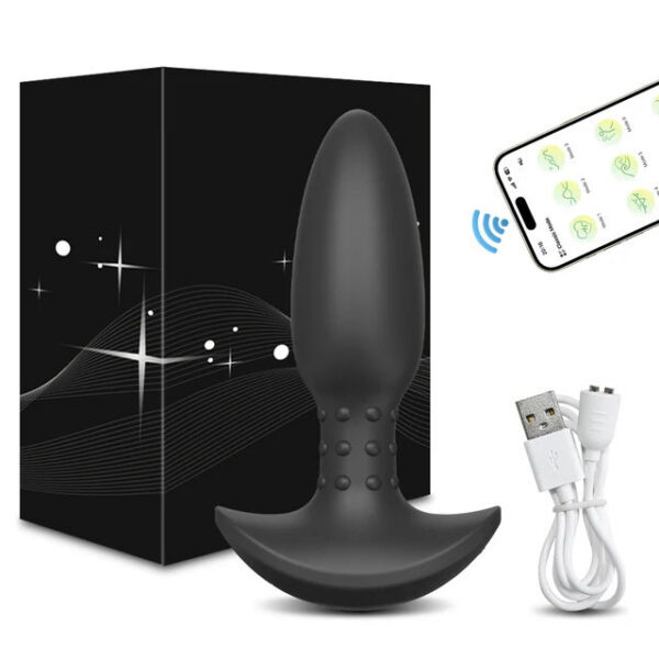 APP Control Rotation Butt Vibrator Women 360° Wiggle Prostate Massager Anal Plug Gay Sex Toy for Men