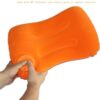 Compression Inflatable Camping Pillow, 19.2 "L Inflatable Pillow, Camping Inflatable Pillow, Camping Sleeping Inflatable Pillow (Orange)