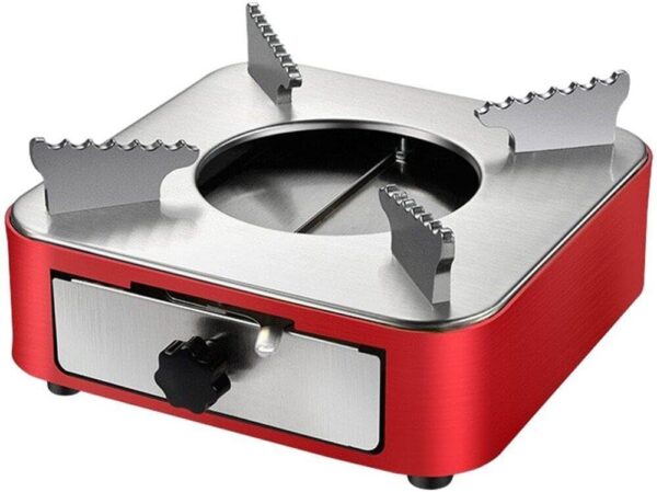 22fb8036cc1ad64a Portable Alcohol Stove, Outdoor Camping Stove, Compact Stainless Steel Burner, Camping Cookware for Hiking, Picnic, Bbq, to Boil Water