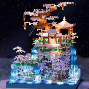 2436PCS Tree House Set Treehouse with Mini Building Block LED Creative Forest Birthday Gift for Adults