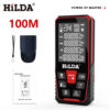 HILDA 100/120M Rangefinder Distance Meter Finder Building Ruler Laser Tape Range Device Rulerfinder Build Measure
