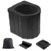231f2682324e085e Portable Adults, Porta Potty Travel Commode Bucket Toilet for Camping, Car, Travel, Outdoor, Hiking, Backpack, Trips, Tent, Boat, Beach, Traffic Jam, Home
