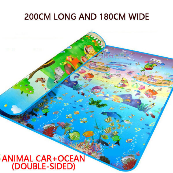 Non-toxic New EPE Environmentally Thick Baby Crawg Folding Carpet Play for Children's Mat Safety Kid Rug Playmat