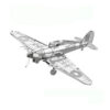 3D Metal Military J-20 J-10B SU-34 KA-50 Fighter UFO RAH-66 Helicopter DIY Handmade Assemble Model Jigsaw Puzzles