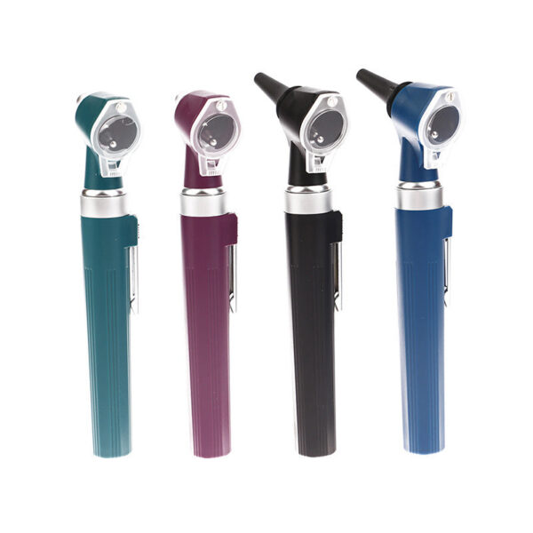 232ff581f180a2a7 Professional Otosco Diagnostic Kit Medical Home Doctor ENT Care Endoscope LED Portable Otoscope Ear Cleaner With 8 Tips