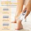 New Cross-border Electric Grinder Dead Skin Excicure Light Digital Display Peeling hine Callouse and Foot Waterproof
