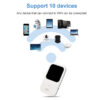 4G/5G Mobile WIFI 150Mbps 4G LTE Wireless Router With Sim Card Slot Firewall VPN Portable Modem LCD display Wifi Hotspot