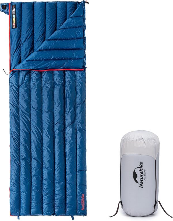 Naturehike Sleeping Bag Ultra Lightweight Envelope Sleeping Bag for 3-4 Seasons, Waterproof, for Camping, Hiking, Mountaineering
