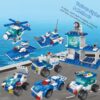 23958de827b83a09 700PCS City Patrol Police Department Car Building Blocks Vehicle Trucks Inspired Action Figures Brick Toys for Kids