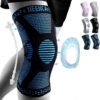 NEENCA Copper Knee Brace Knee Support with Patella Gel Pad &Side Stabilizers for Knee Pain Sport Arthritis ACL Joint Pain Relief