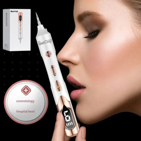 23a612ba2050f77e Plasma Laser Cosmetic Pen Home Beauty Rejuvenation Instrument Electric Microneedle Lonized Carbonization Technology