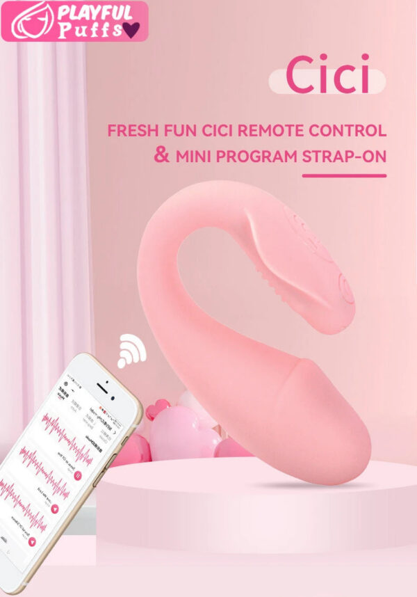 Dolphin APP Controls Remote Wearable Vibrator Vaginal Anal Masturbation G-Spot Penetration Sexy Adult Sex Toy Female Masturbator