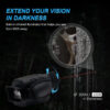 23c30023381a6383 Monocular Vision Device 1080P HD Infrared 5X Digital Zoom Hunting Telescope Outdoor Day Night Dual Use 100% Darkness 800m