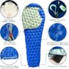 23dd5b1b17f4ec07 Ultralight Down Sleeping Bag for Adults, 1.92lbs 32-55F 650 Fill Down, Lightweight Compact Mummy Backpacking Sleeping Bag for Outdoor Camping and Hiking, Compressible -MFH500