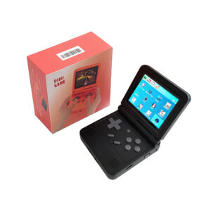 Coopreme V90 3.0 Inch IPS Screen Flip Handheld Open System Game Console 16 Simulators PS1 Children's gifts