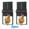 Coop Intelligent Timer Electric Aluminum Timing Opener Auto Chicken Door Farm Automatic Management Tool