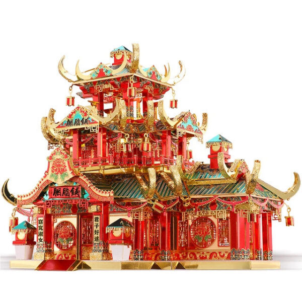 24027ca5a8bfd0d4 Piececool 3D Metal Puzzle Adult Chinese Style Building Kits DIY Model for Jigsaw Toy