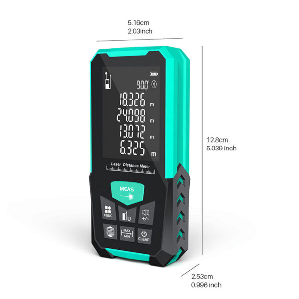 1PC Rangefinder Infrared High Precision Laser Electronic Ruler Measuring Room Instrument