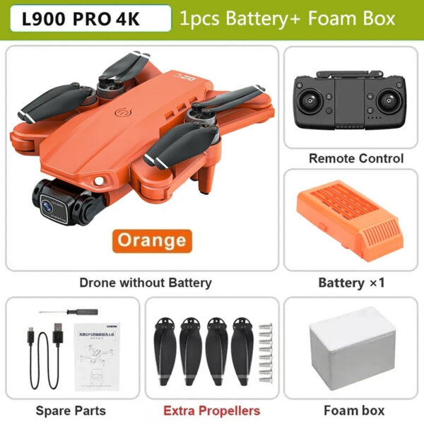 2410d115db1d19c2 L900 Pro SE MAX GPS Drone 4K Professional Dual HD Camera 5G WIFI FPV 360° Obstacle Avoidance Brushless Motor Rc Quadcopter Dron