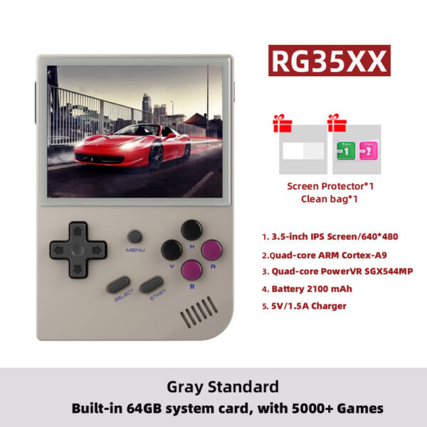 244f183ee940055d ANBERNIC RG35XX Plus/RG35XX Retro Handheld Console 3.5″ IPS Screen Linux Portable Video Game Player Support HD-M-I TV Outpu