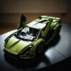 IN stock 3696 pieces of MOC building blocks compatible with Moc 42115 brick models, adult sports car toys, boys' birthday gifts